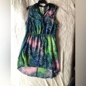 No Boundaries Multicolor Animal Print Dress
